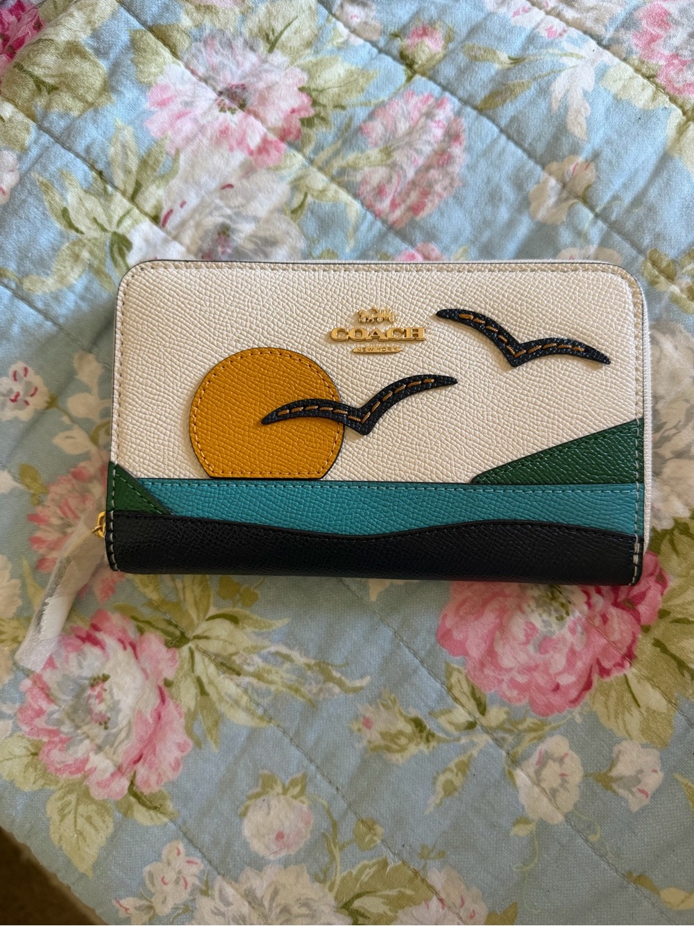 NWT COACH Sunset Wallet